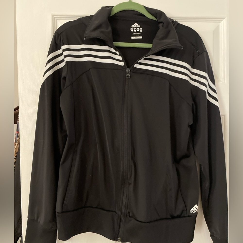 Adidas Zip up with Hood